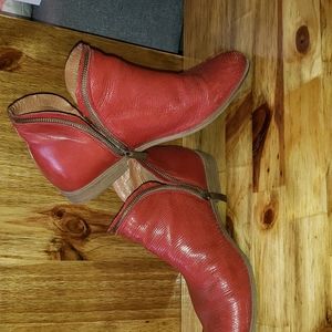 Eric Michael red booties